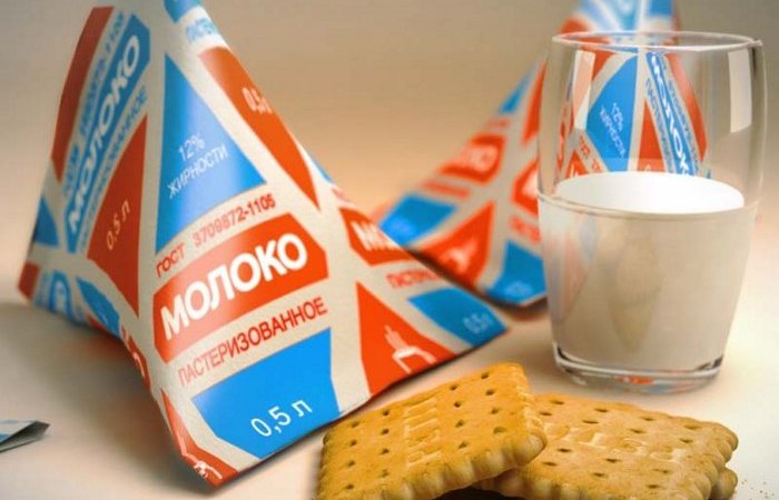 Почему в Советском Союзе молоко разливали в бумажные пирамидки