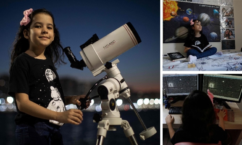 Девочка из Бразилии может стать самой юной охотницей за астероидами, ведь она уже обнаружила 18 штук