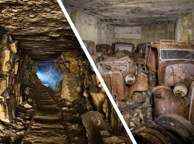 Мужчина забрел в заброшенную каменоломню и нашел скрытую комнату, которую никто не открывал 80 лет