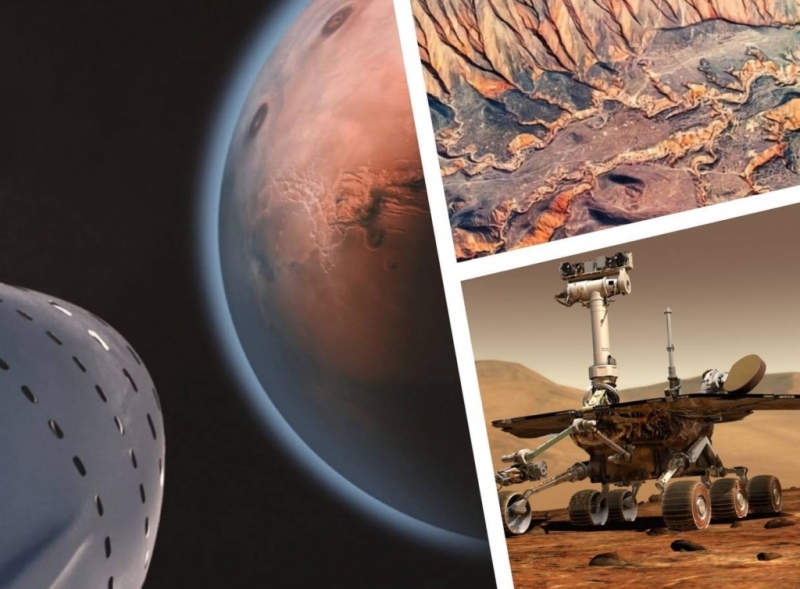 На Марсе обнаружены огромные запасы воды, что создает большие перспективы для новых исследований