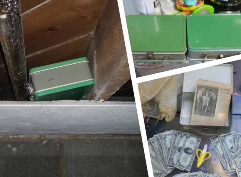 Мужчина нашел сумки набитую деньгами во время ремонта в доме и понял, что сказочно богат